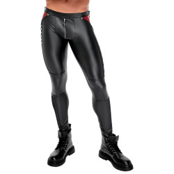 NEK Pantalon ORMETO Noir-Rouge